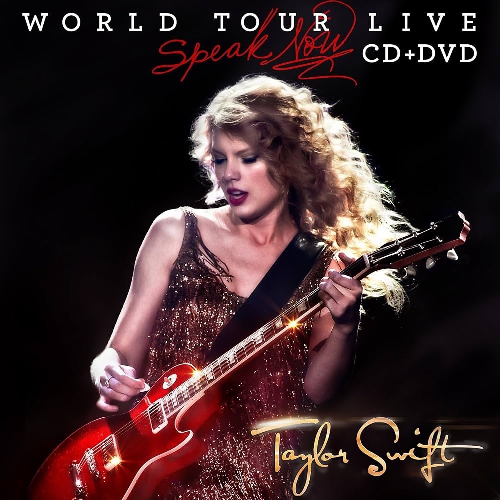 SEALED! Taylor Swift - Speak Now World Tour Live CD + DVD